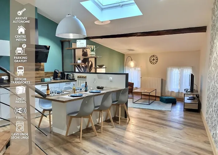 Myzenplace - Duplex 100M2 Cosy, Atypique, Situation Ideale, Parking
