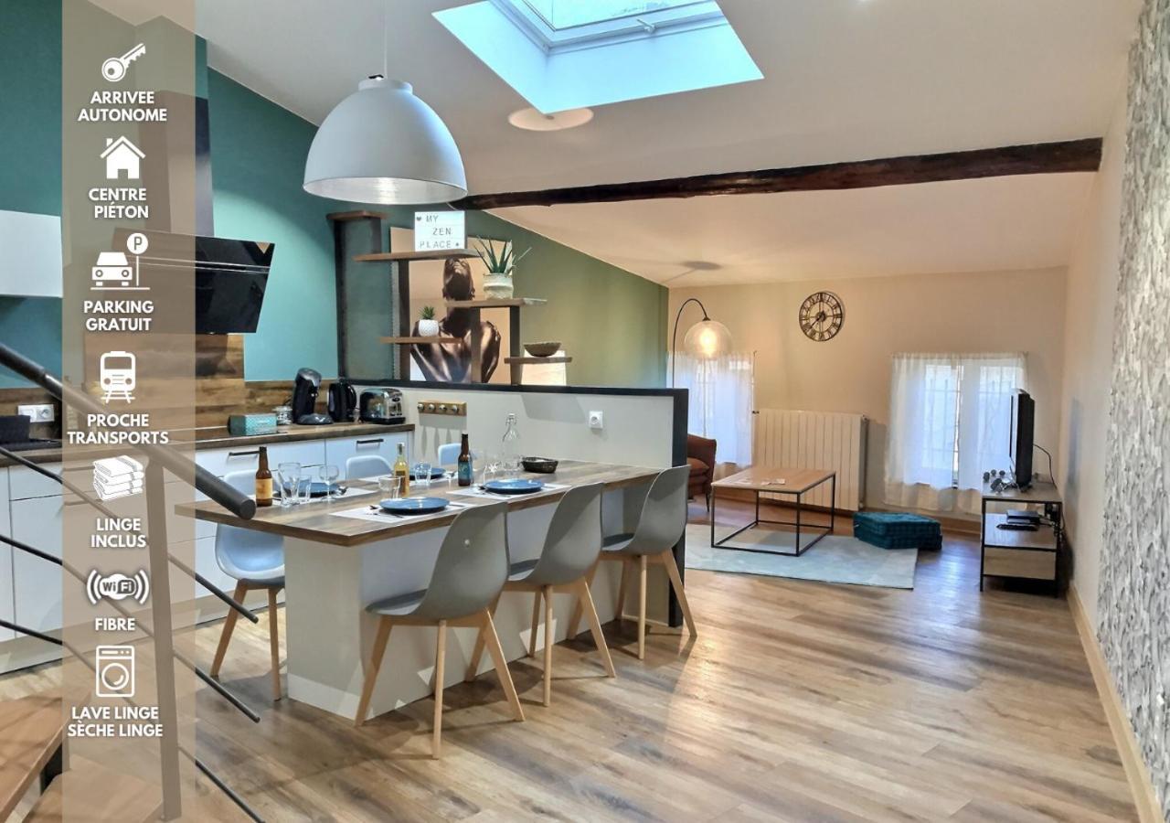 Myzenplace - Duplex 100m2 Cosy, Atypique, Situation Ideale, Parking *